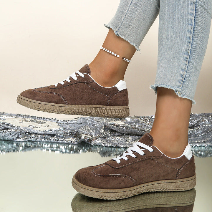 Zapatillas Bajas Marrones