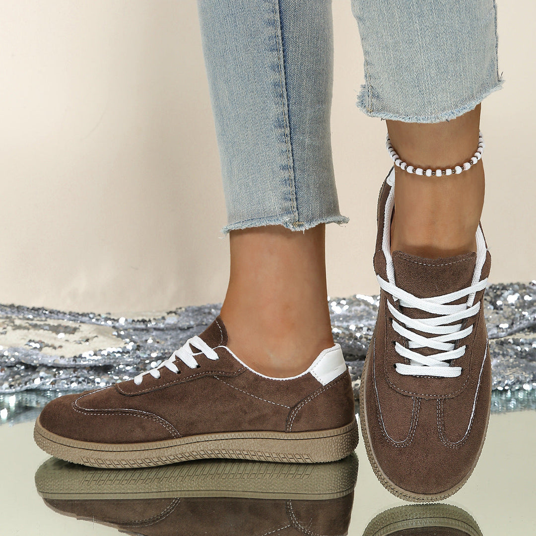 Zapatillas Bajas Marrones