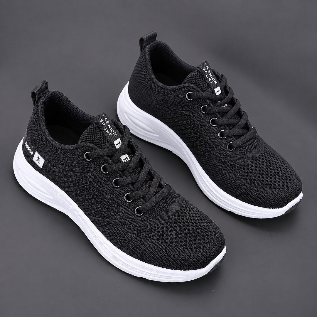 Zapatillas Ligeras de Suela Flexible – Negro