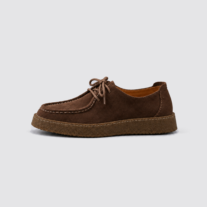 Zapatos Casuales con Cordones – Marrón Oscuro