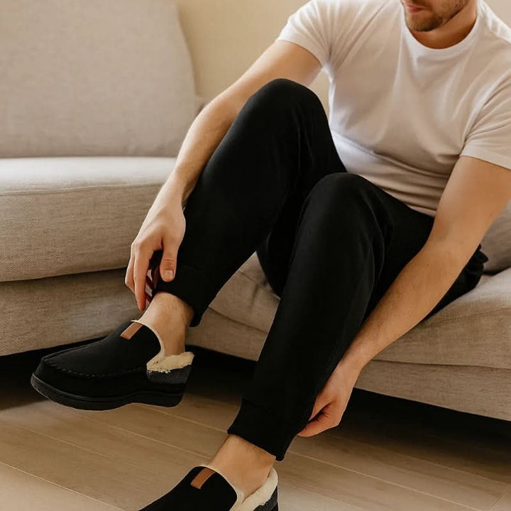 Zapatos loafers para hombre - Tobillo alto sin cierre