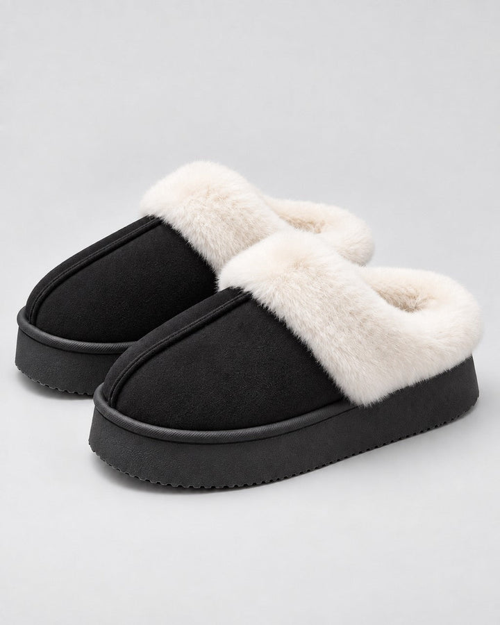 Zuecos con Plataforma – Negro